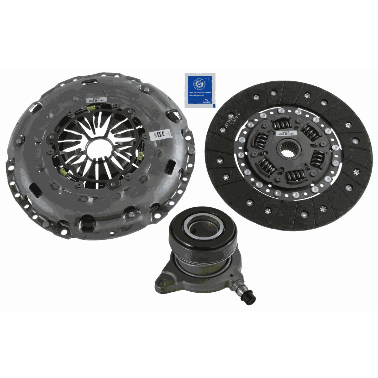 Koppelingsset SACHS 3000 990 182