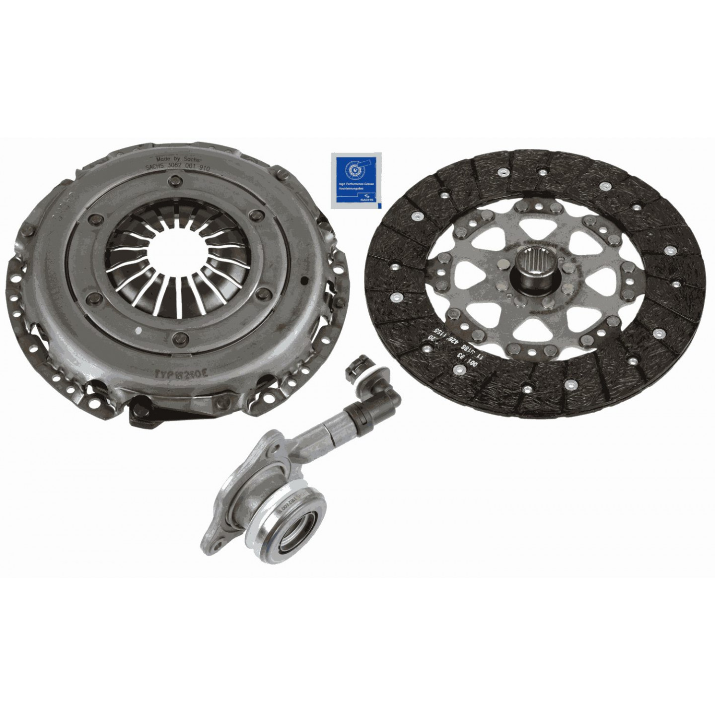 Koppelingsset SACHS 3000 990 405
