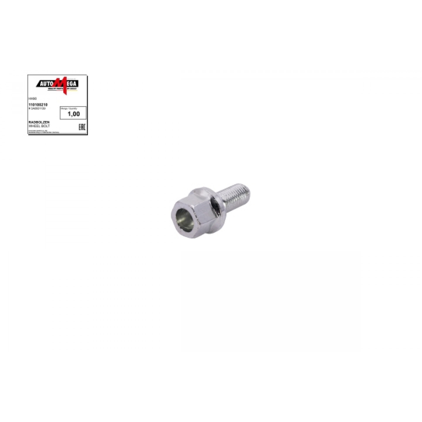 Radschraube AUTOMEGA 110100210
