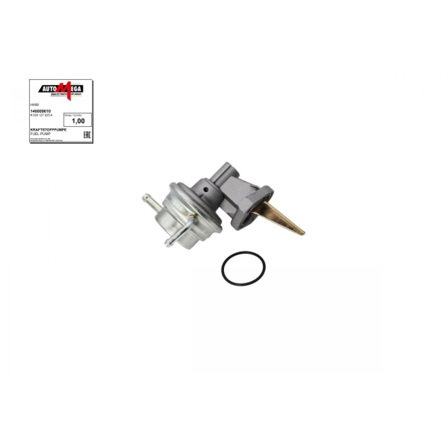 Kraftstoffpumpe AUTOMEGA 140009610