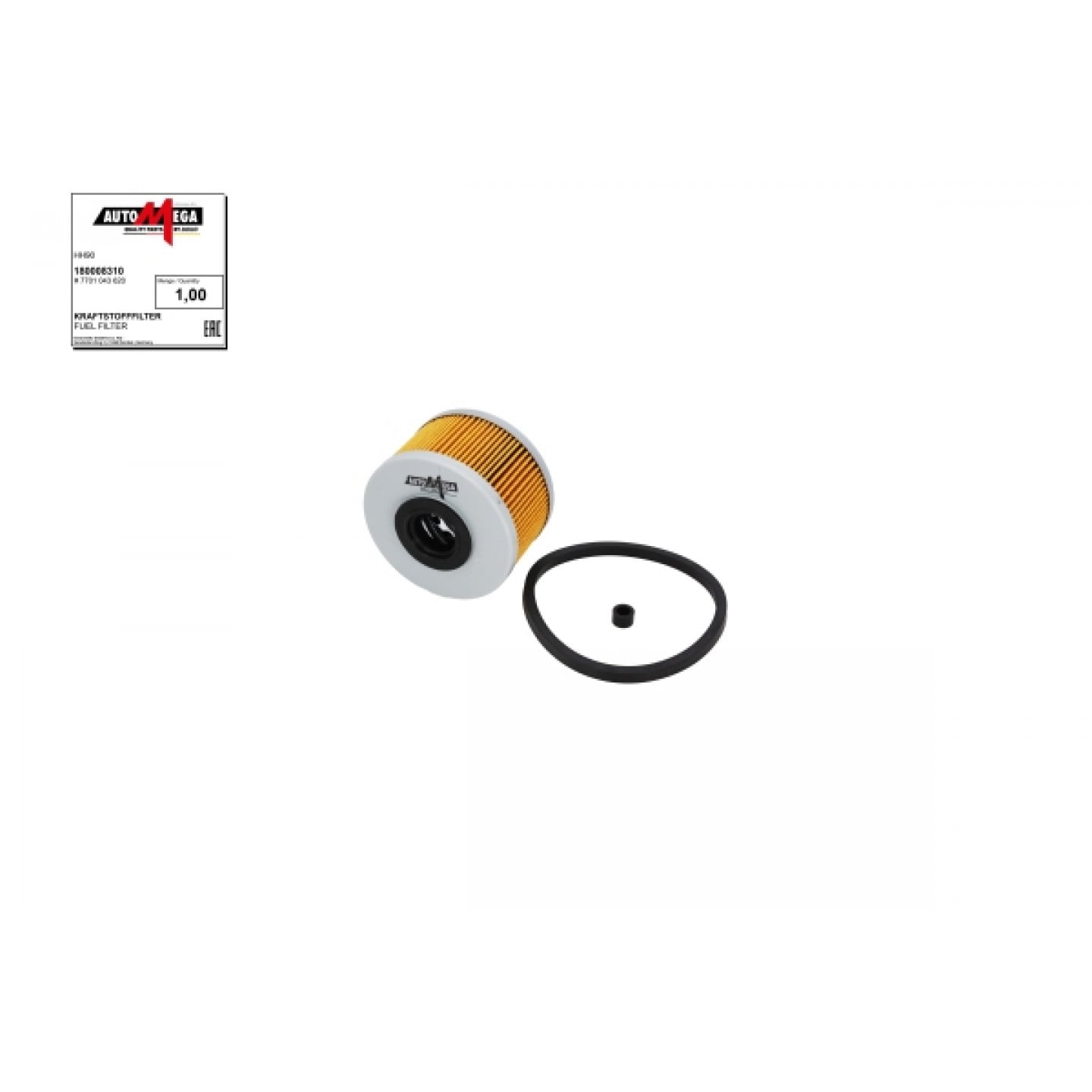 Kraftstofffilter AUTOMEGA 180008310