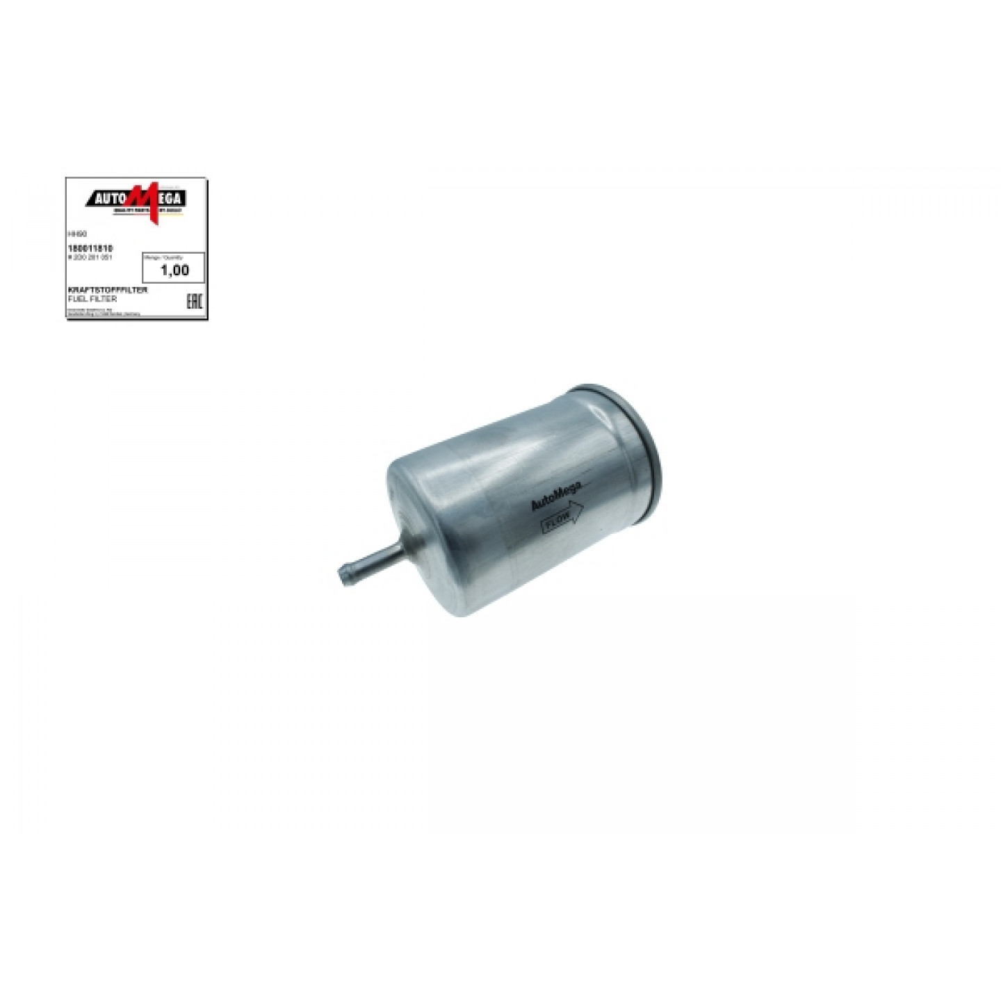 Kraftstofffilter AUTOMEGA 180011810