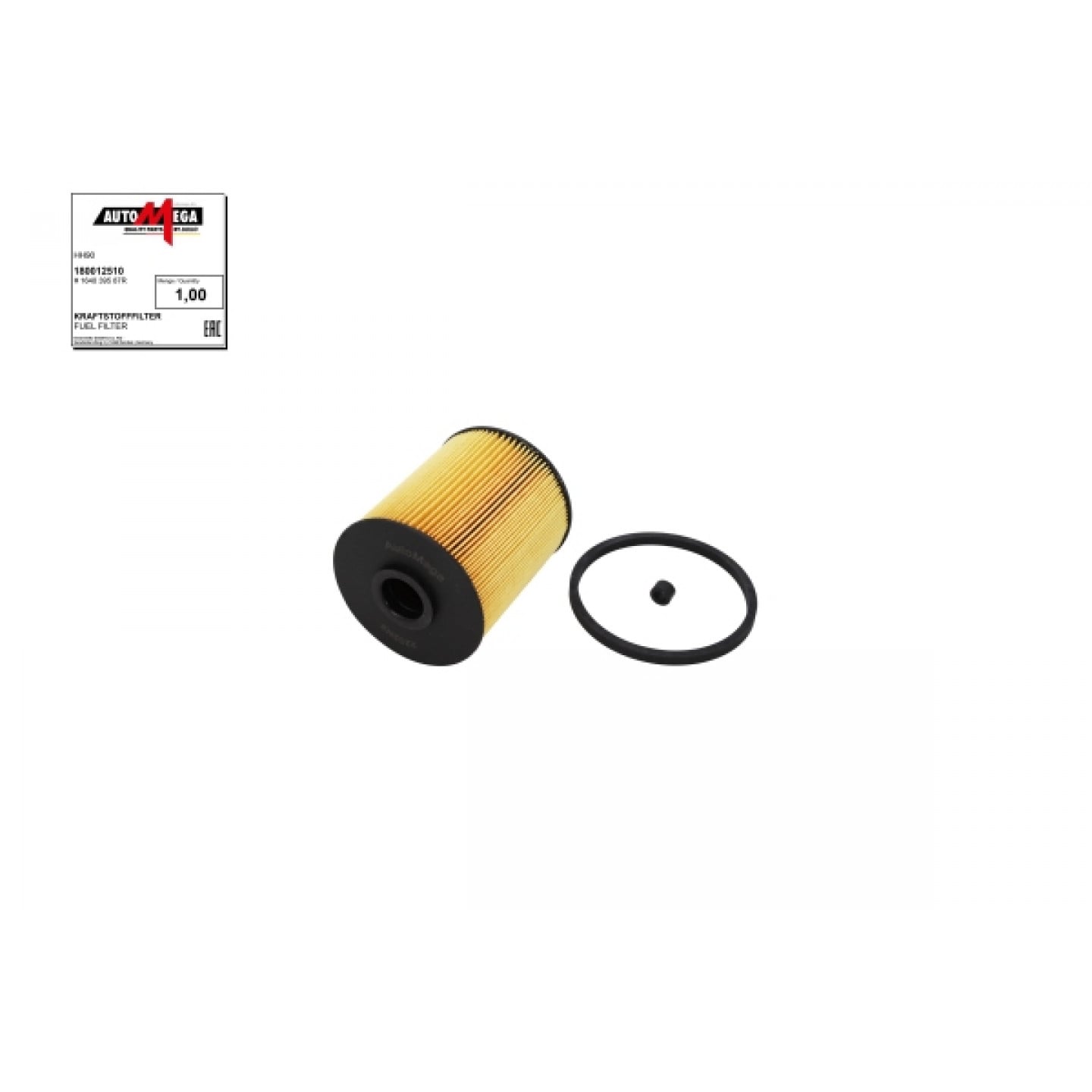 Filtro combustible AUTOMEGA 180012510