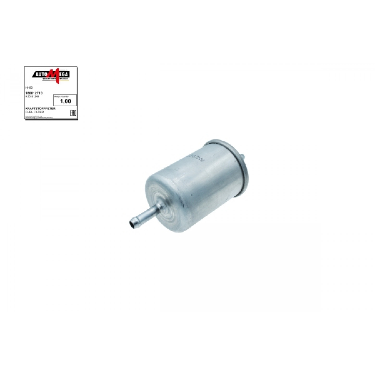 Kraftstofffilter AUTOMEGA 180012710