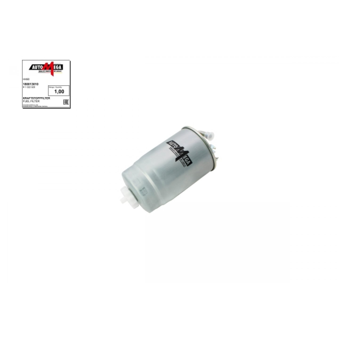 Kraftstofffilter AUTOMEGA 180013010