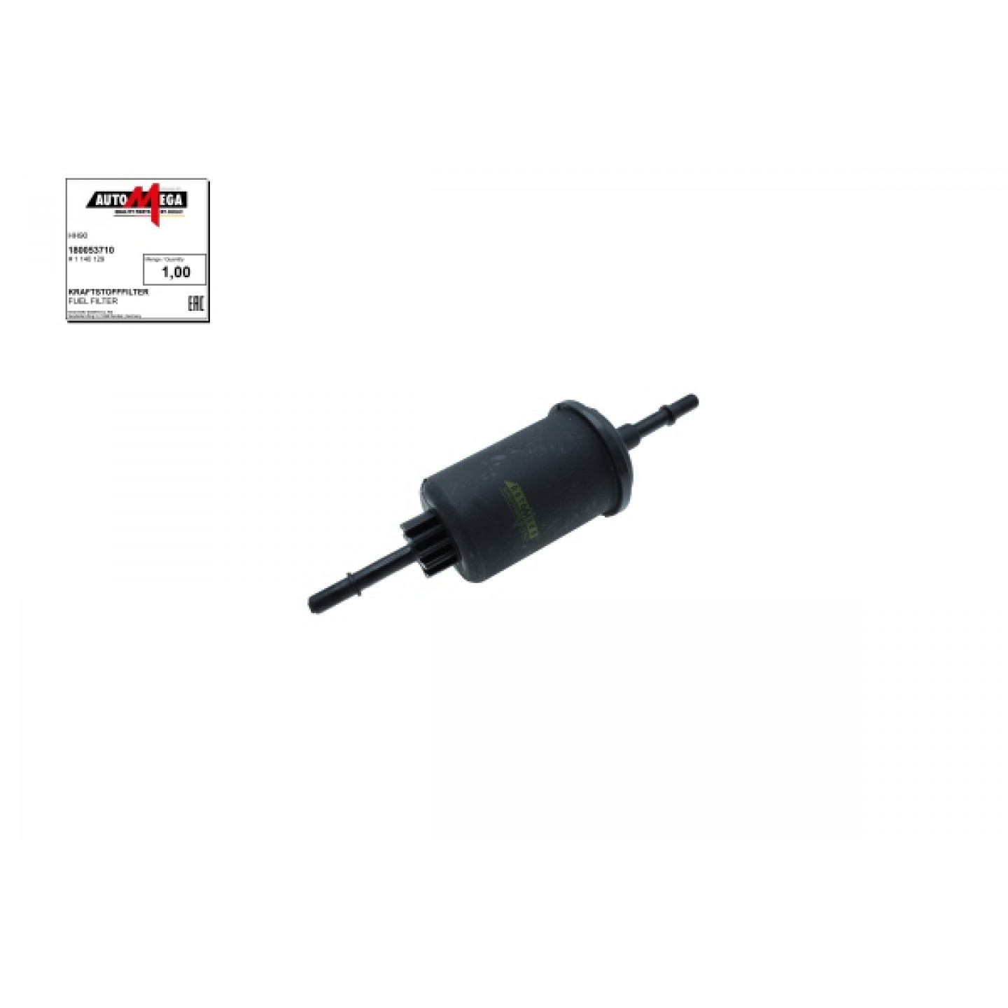 Kraftstofffilter AUTOMEGA 180053710