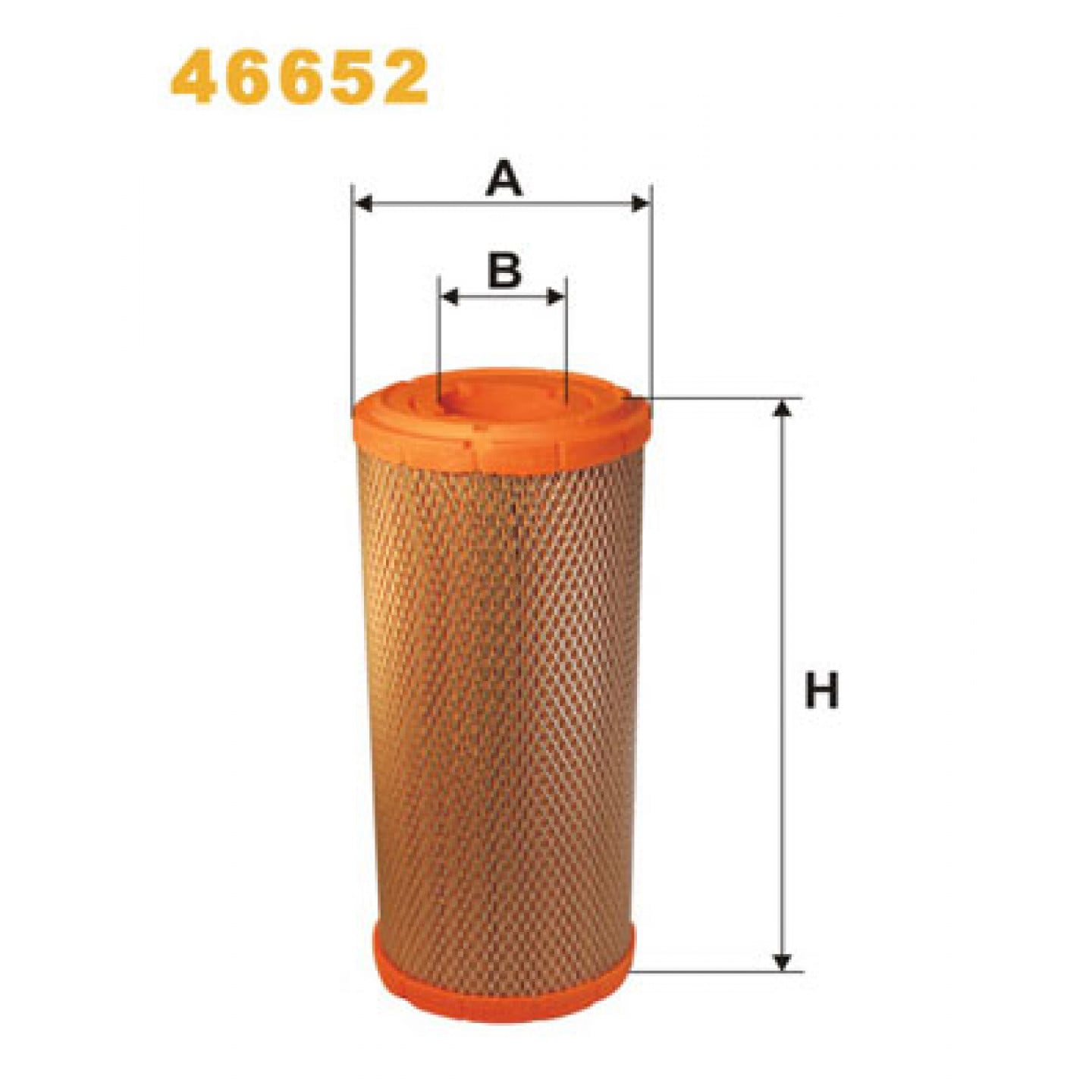 Luchtfilter WIX FILTERS 46652
