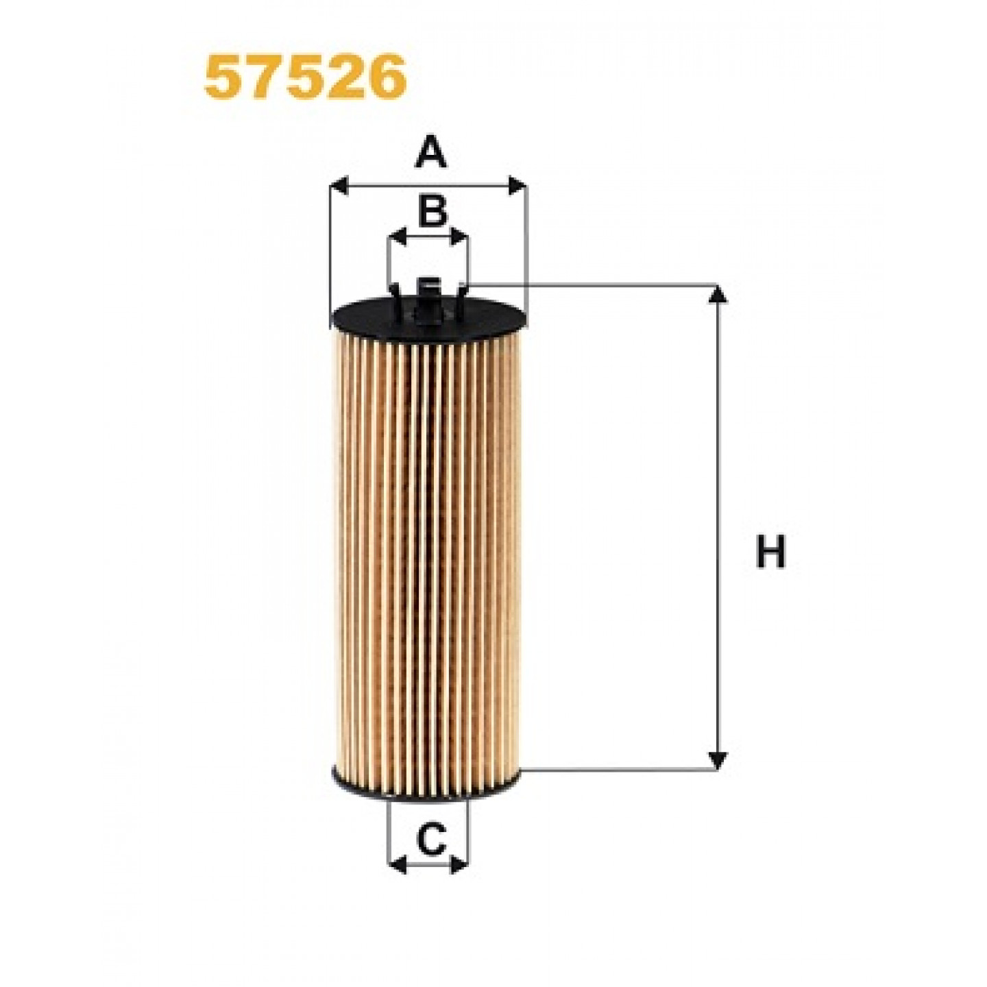 Oil Filter WIX FILTERS 57526 - Trodo.com