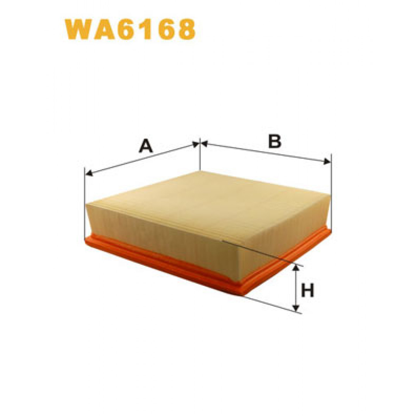Luftfilter WIX FILTERS WA6168
