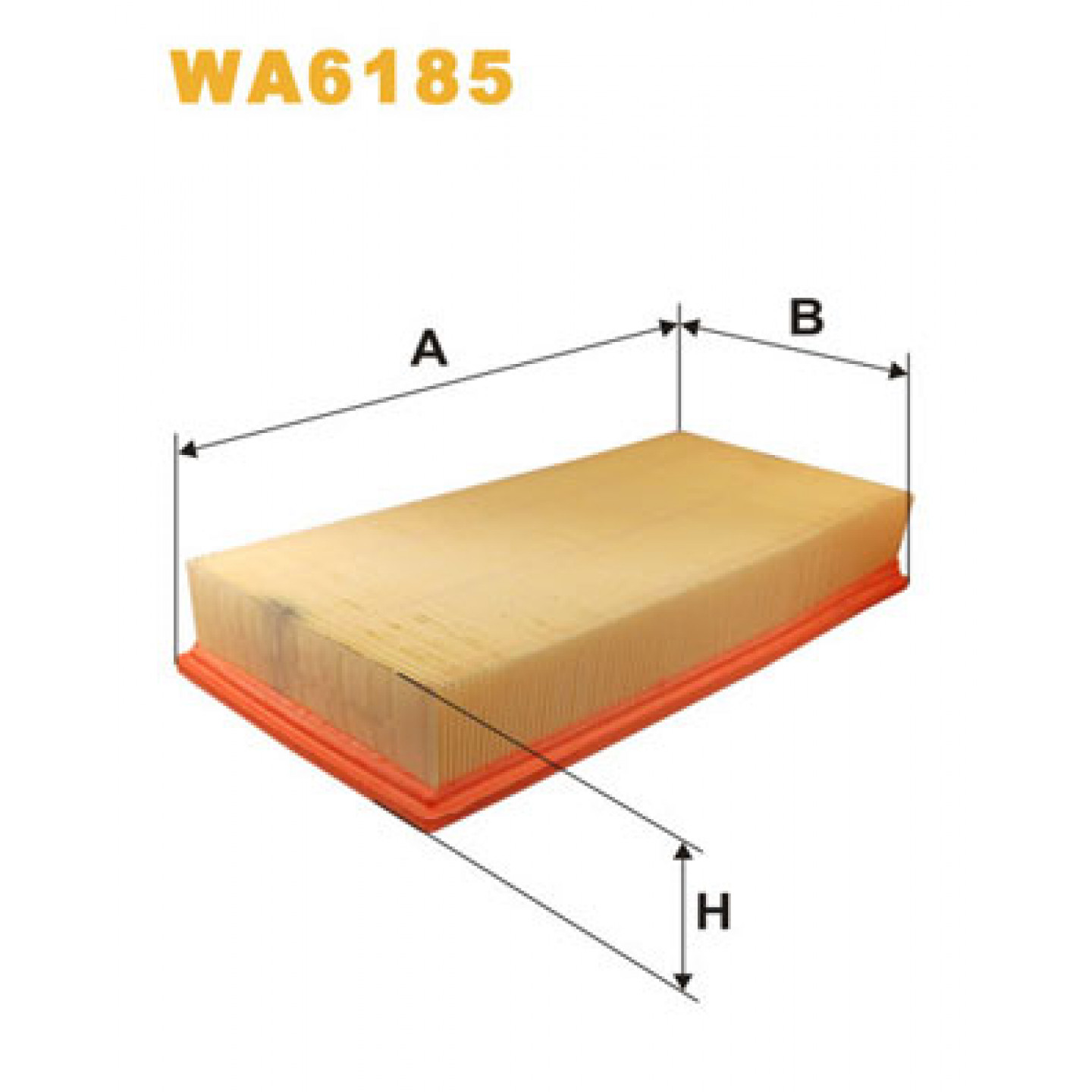 Luftfilter WIX FILTERS WA6185