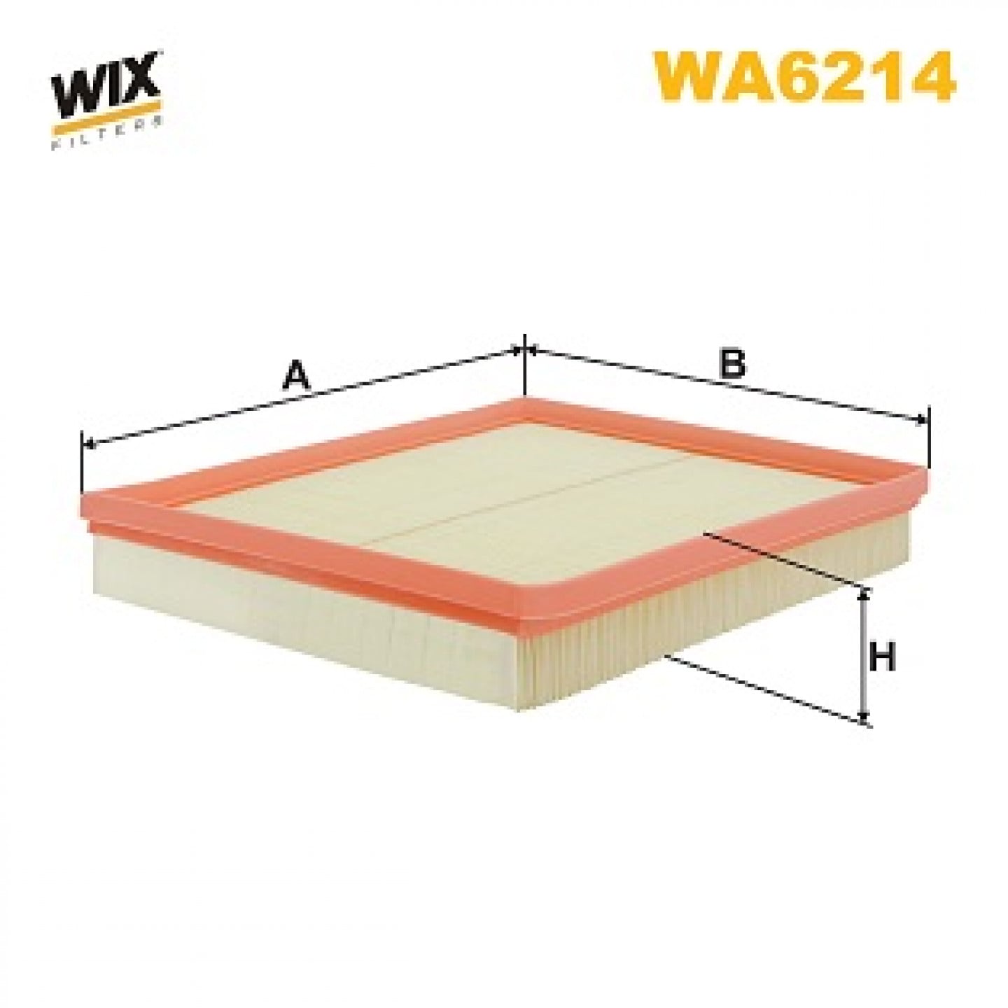 Luftfilter WIX FILTERS WA6214