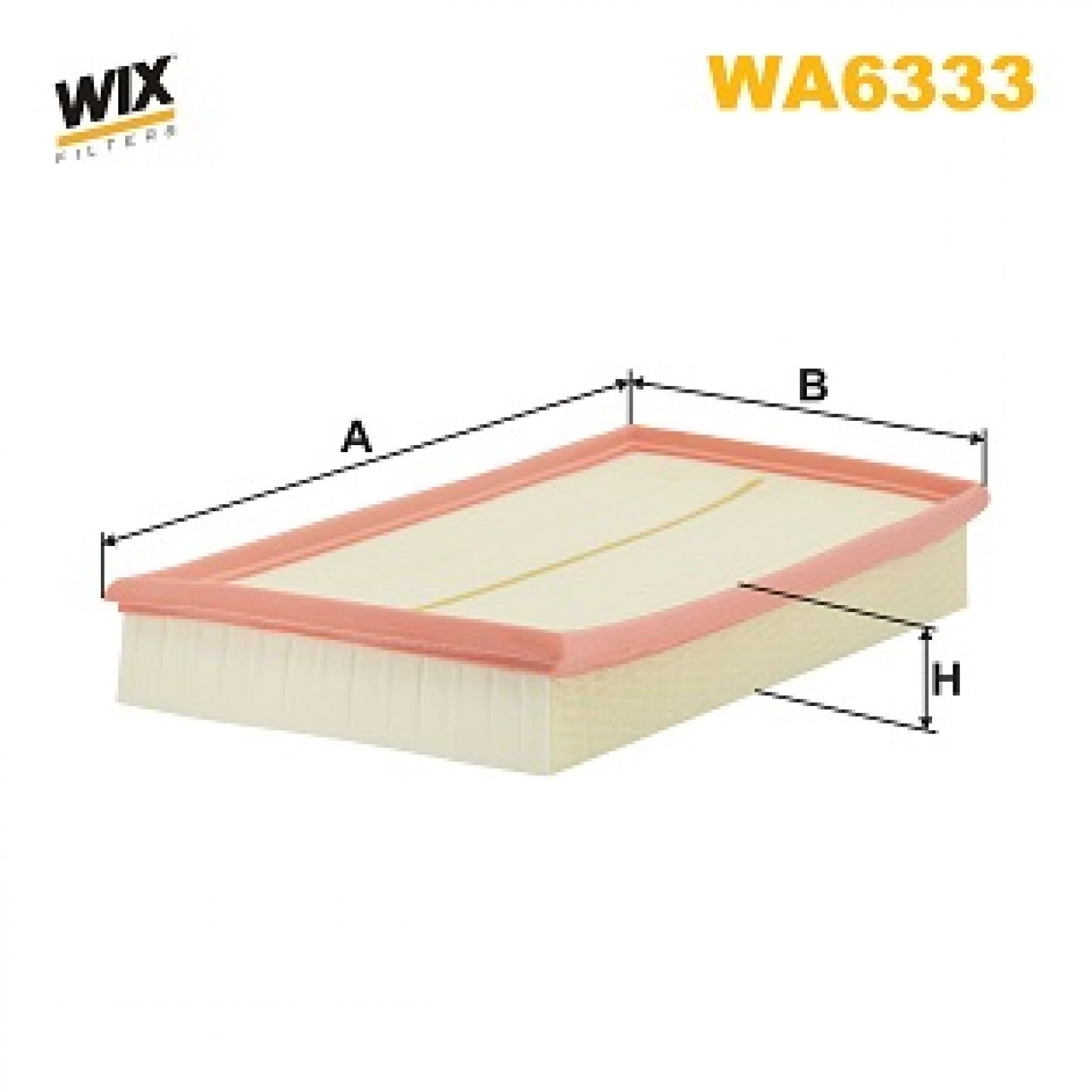 Filtre à air WIX FILTERS WA6333