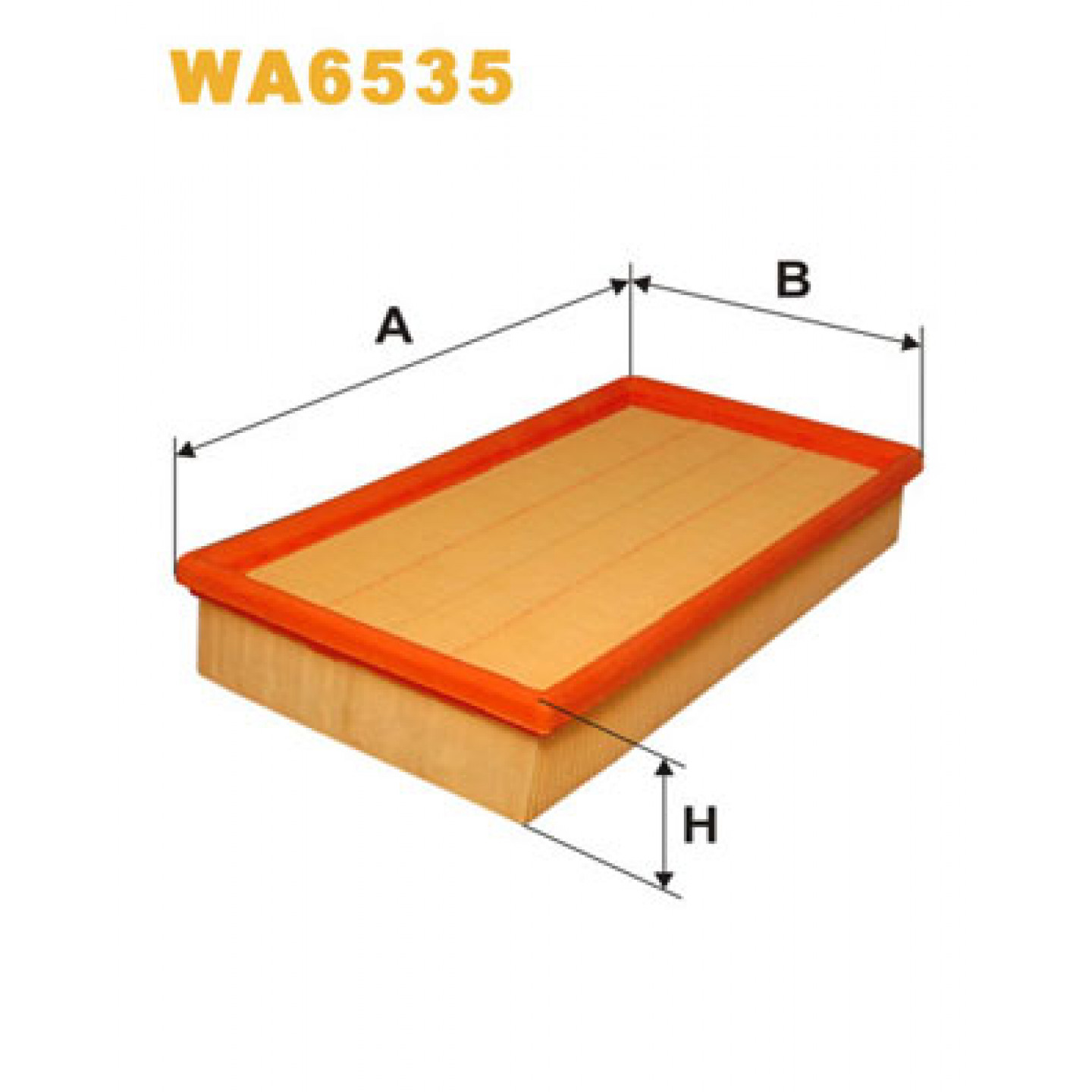 Luftfilter WIX FILTERS WA6535