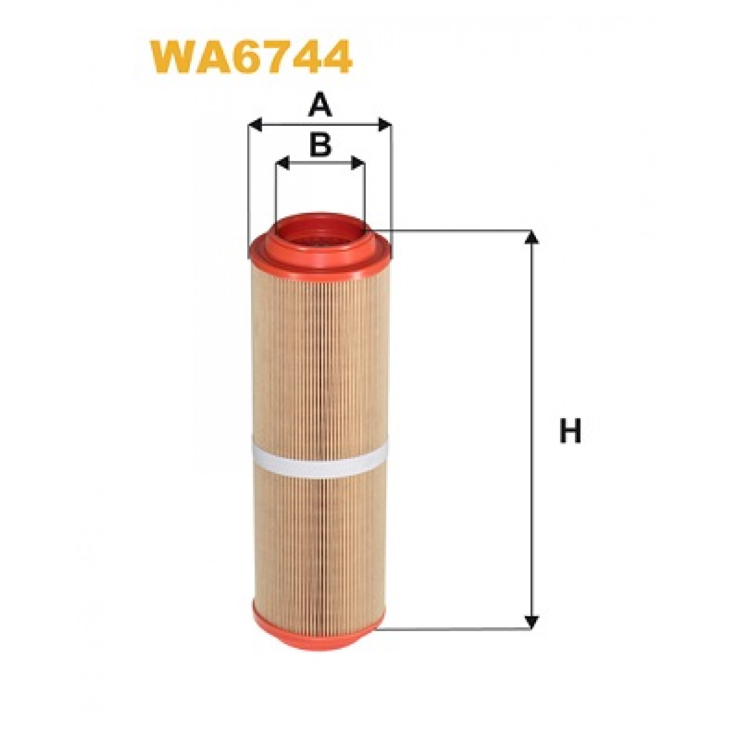 Luchtfilter WIX FILTERS WA6744