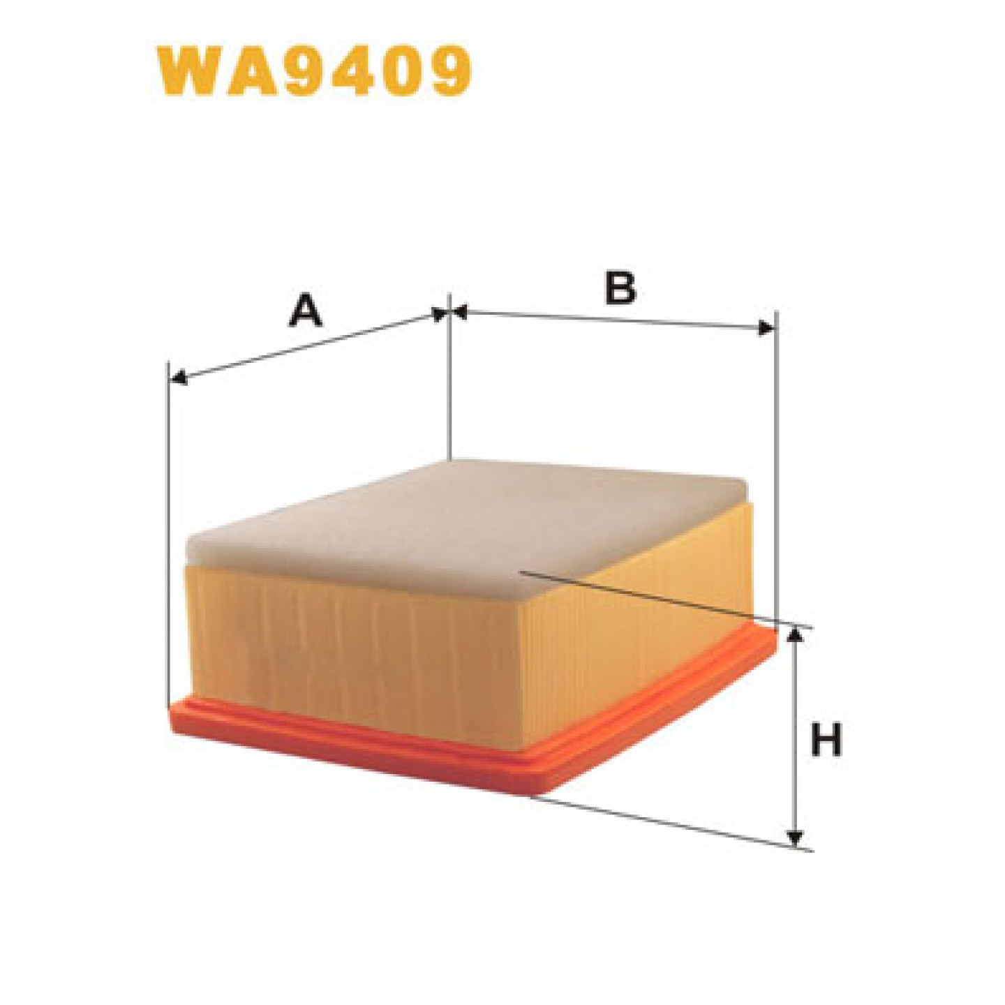 Luftfilter WIX FILTERS WA9409