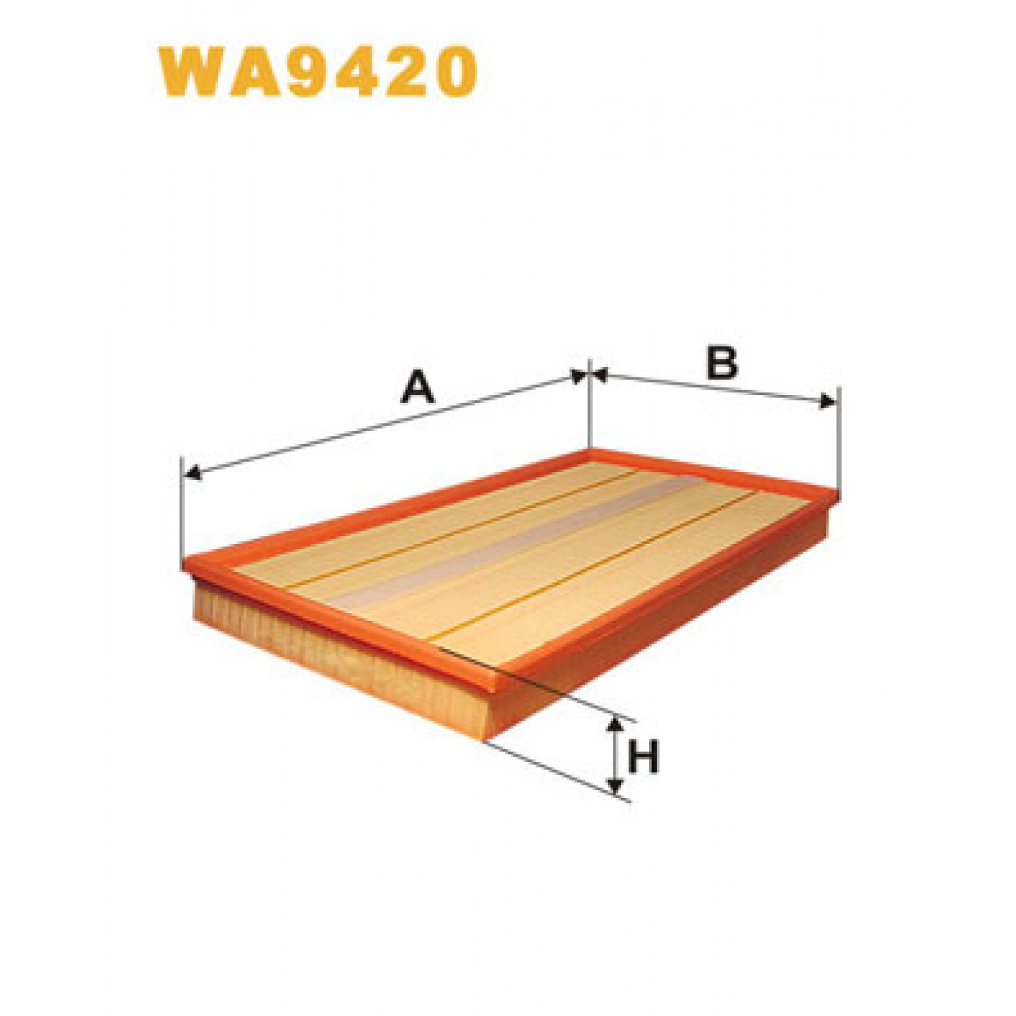 Luchtfilter WIX FILTERS WA9420
