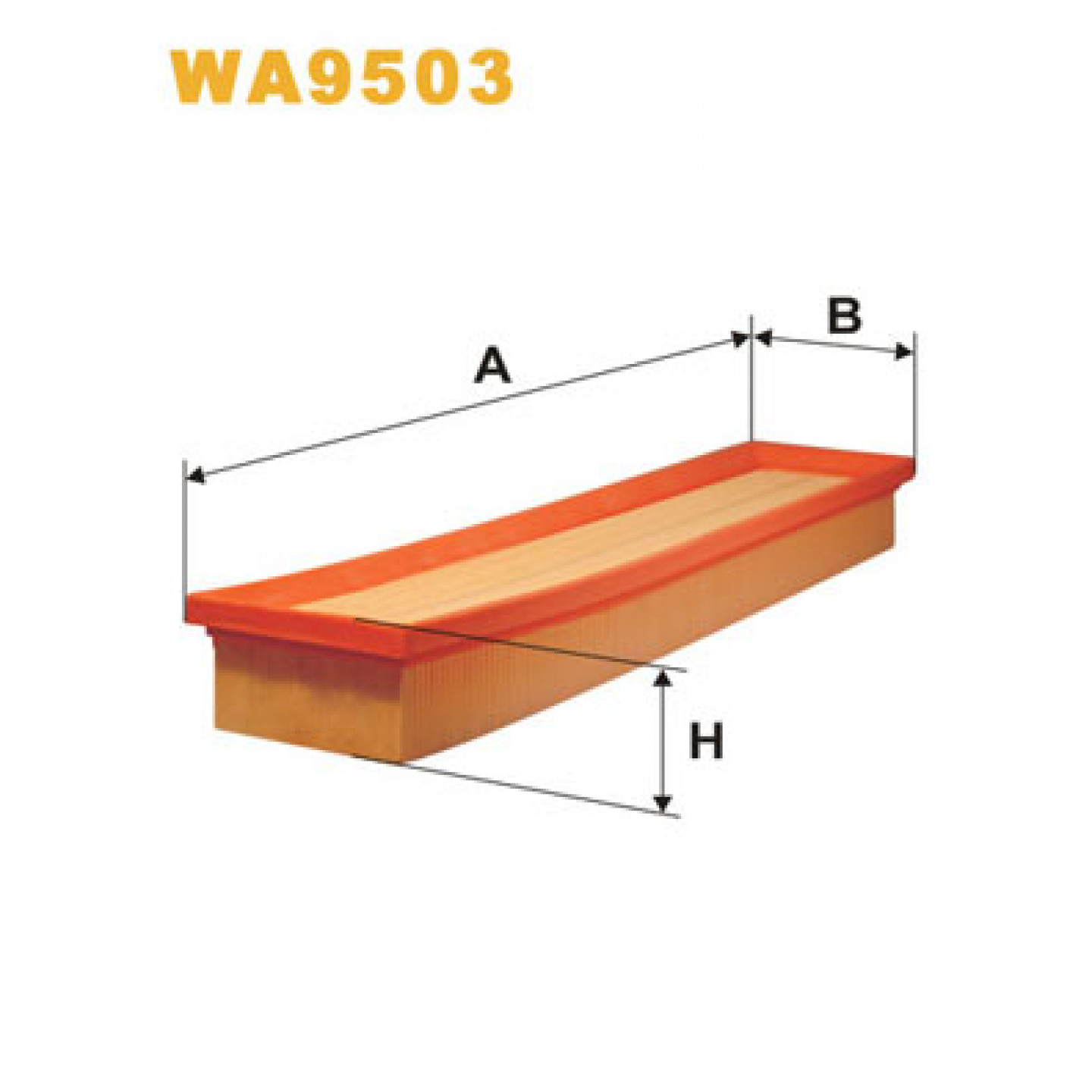 Luchtfilter WIX FILTERS WA9503