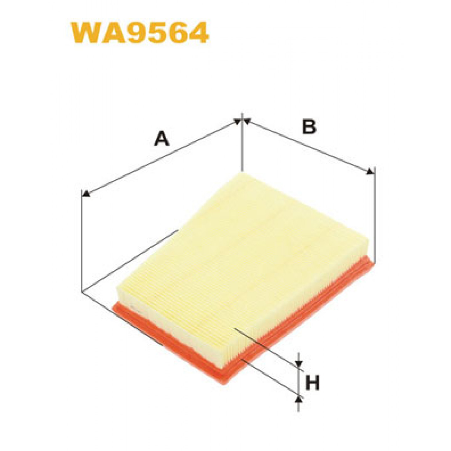 Filtre à air WIX FILTERS WA9564
