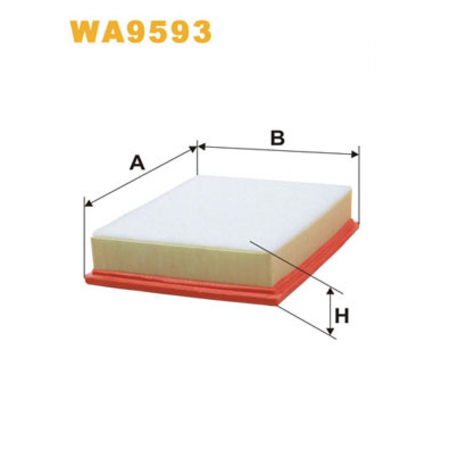 Filtre à air WIX FILTERS WA9593
