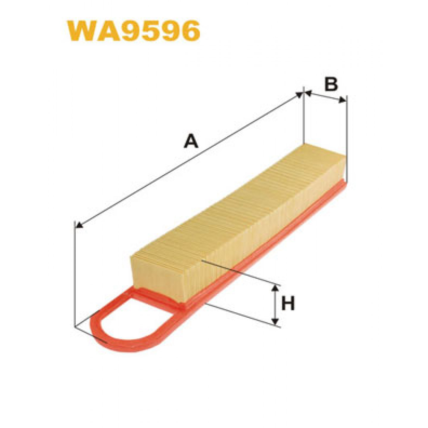 Luchtfilter WIX FILTERS WA9596