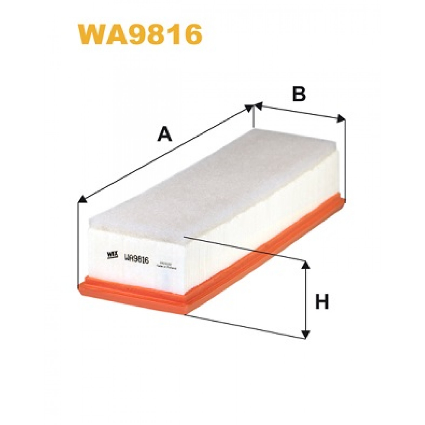 Luftfilter WIX FILTERS WA9816