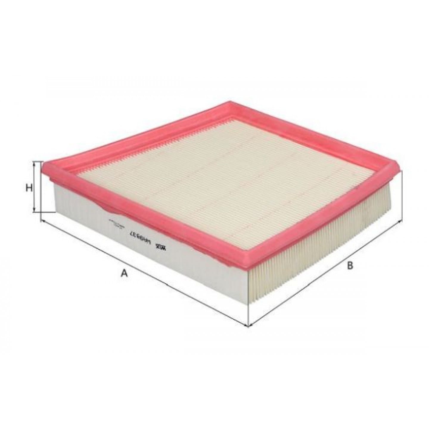 WIX Filtri – 46498 Filtro aria resistente, confezione da 1