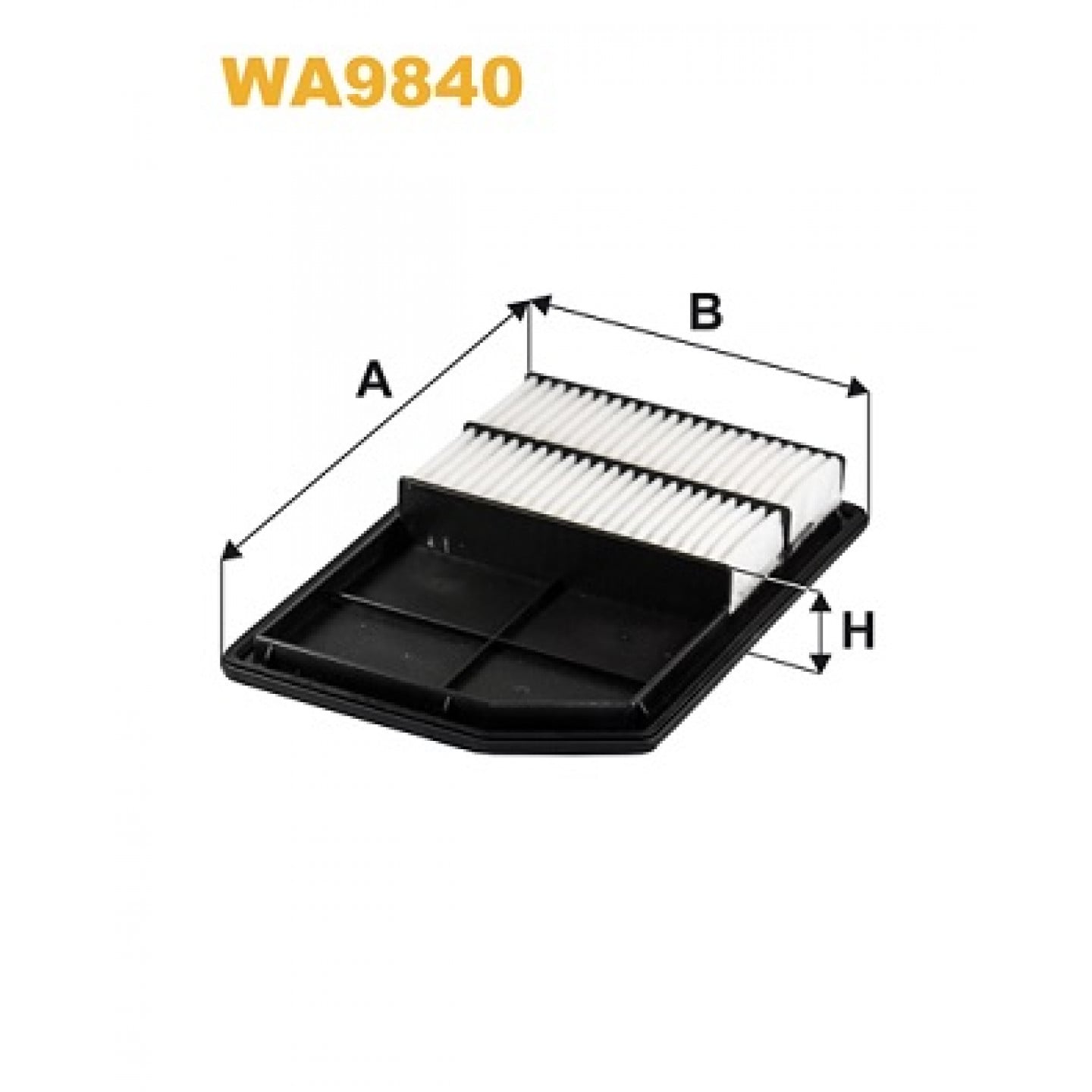 Luftfilter WIX FILTERS WA9840