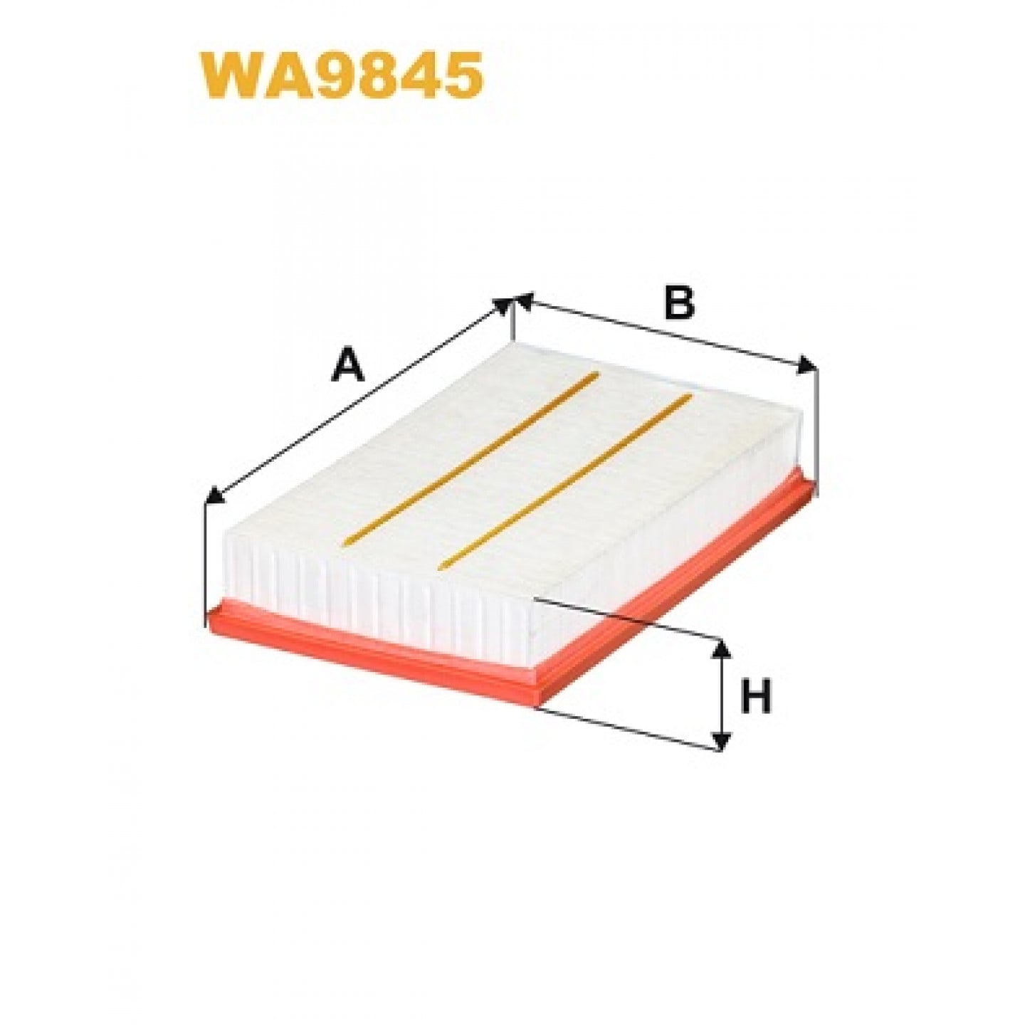 Filtre à air WIX FILTERS WA9845