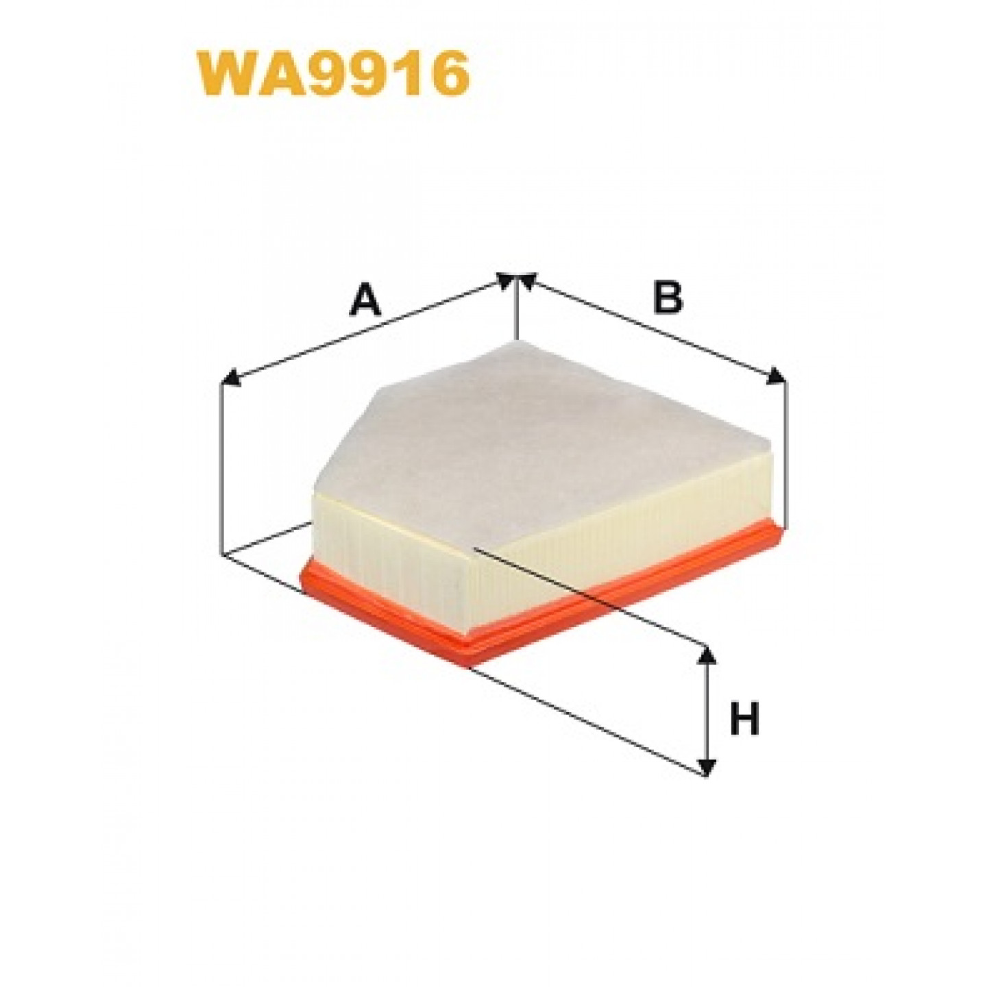 Luftfilter WIX FILTERS WA9916