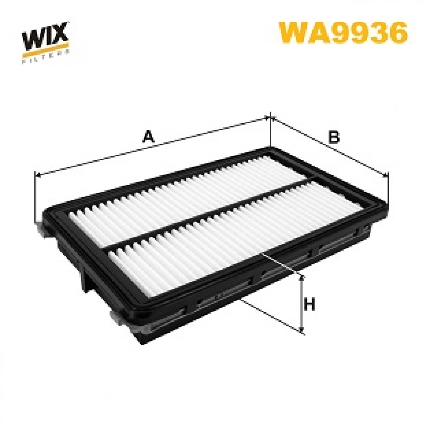 Luftfilter WIX FILTERS WA9936