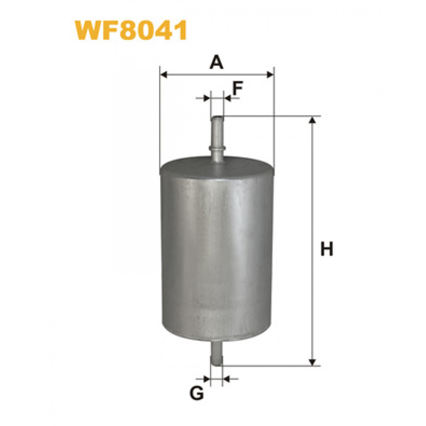 Kraftstofffilter WIX FILTERS WF8041