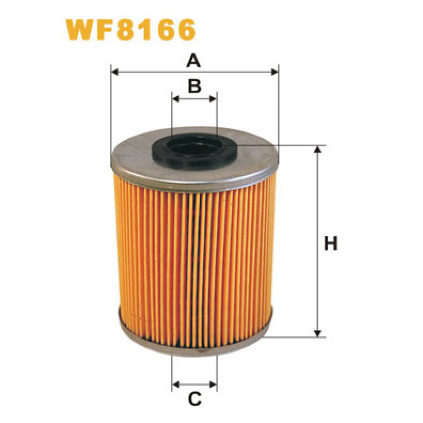 Kraftstofffilter WIX FILTERS WF8166