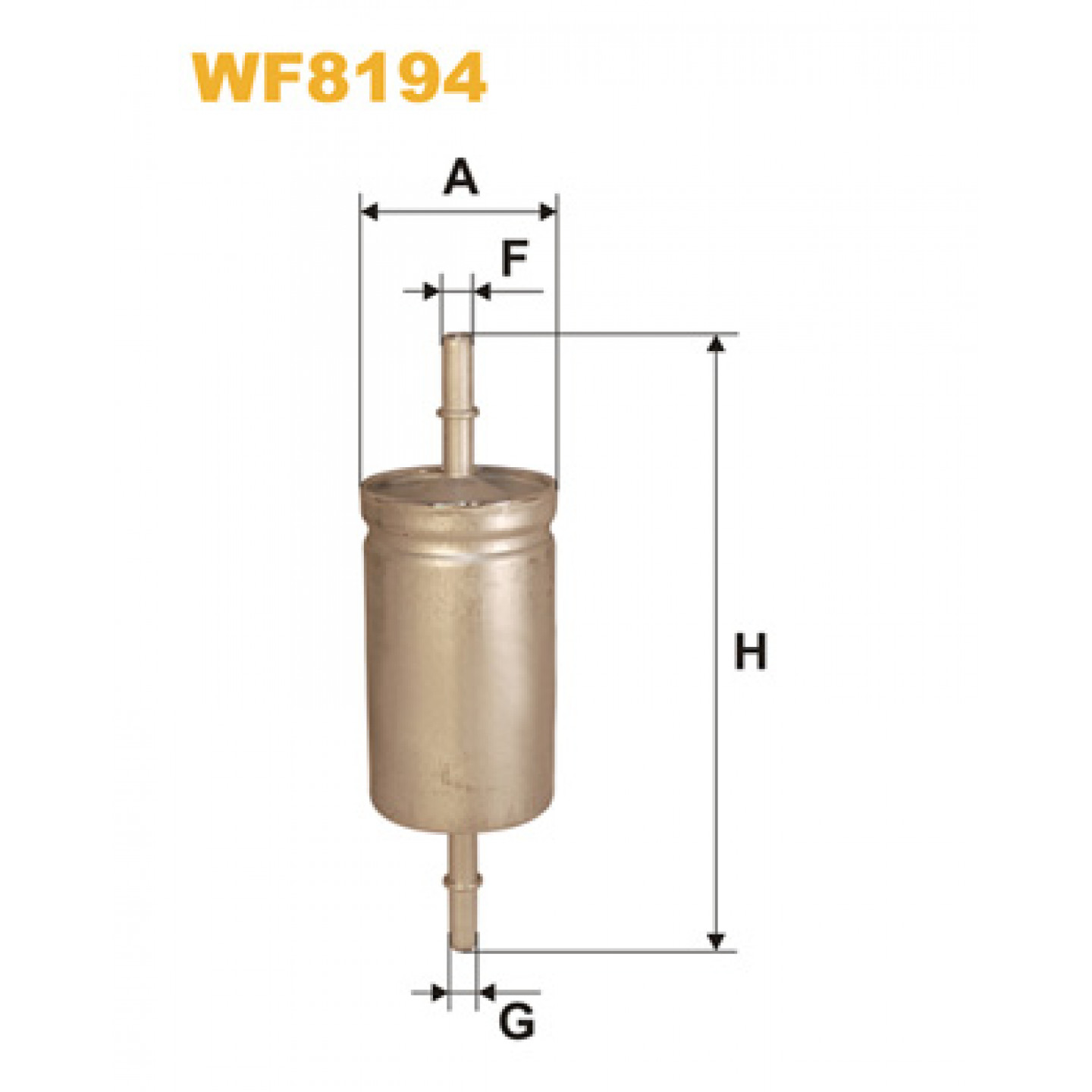 Kraftstofffilter WIX FILTERS WF8194