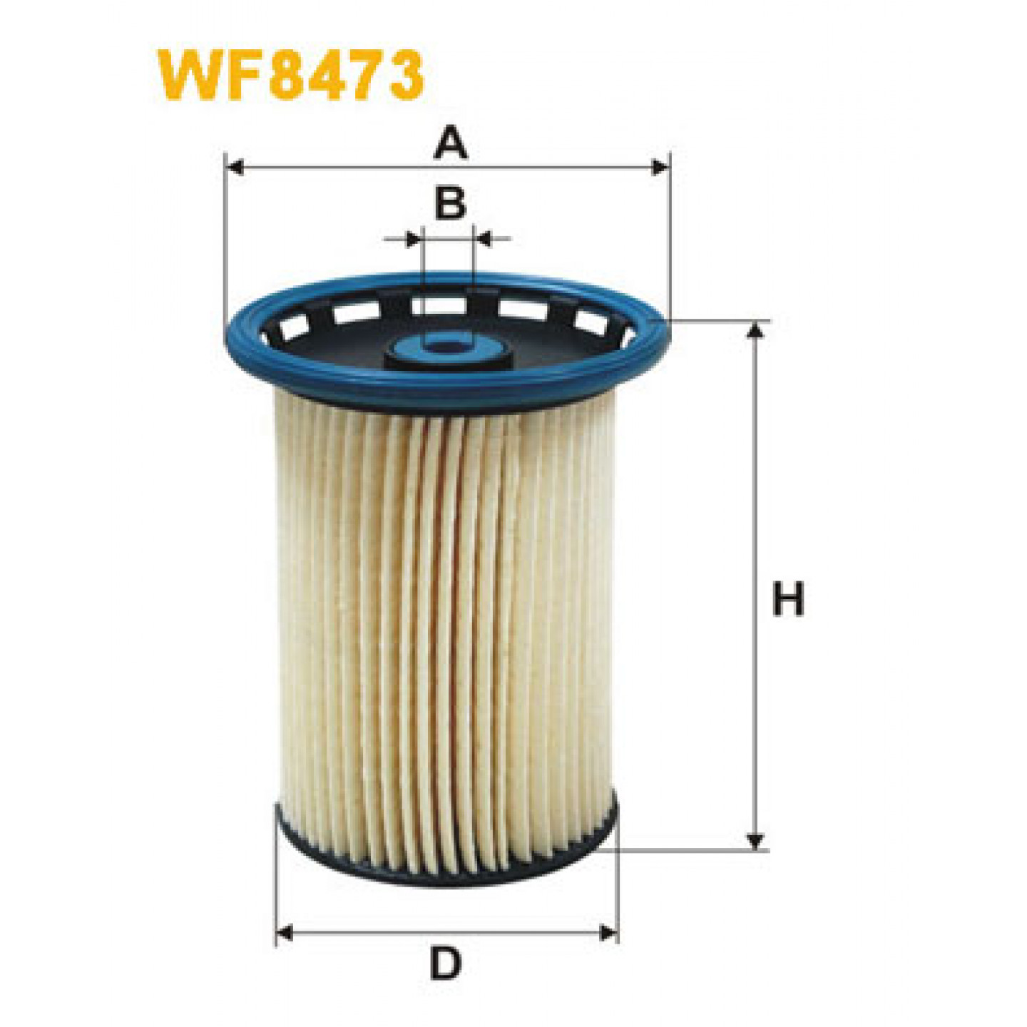 Filtro combustible WIX FILTERS WF8473