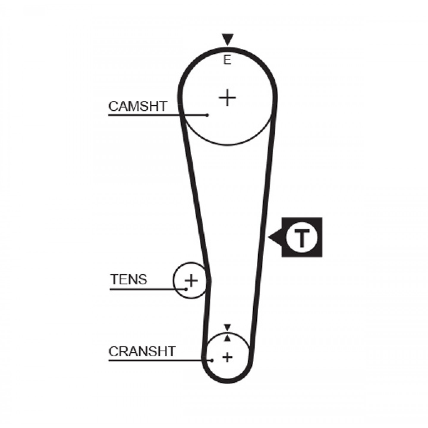 Tandrem GATES 5382XS