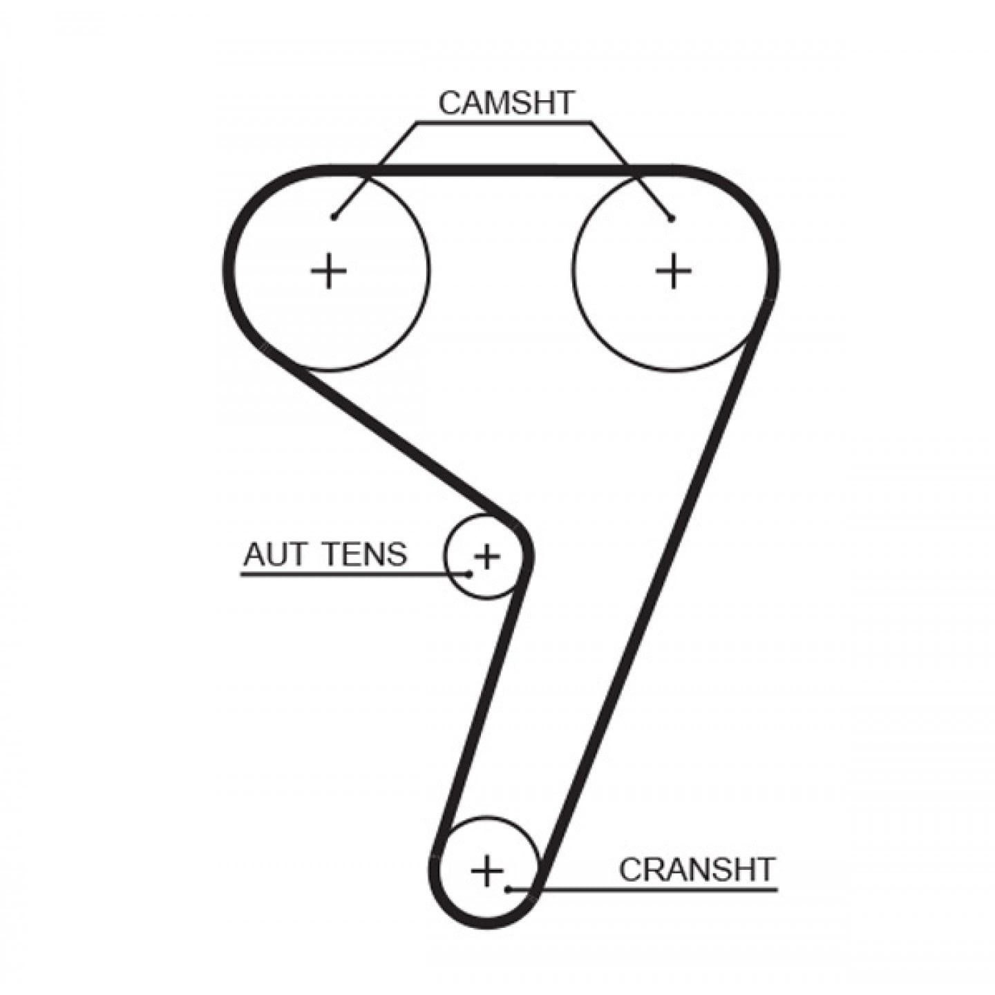 Tandrem GATES 5433XS