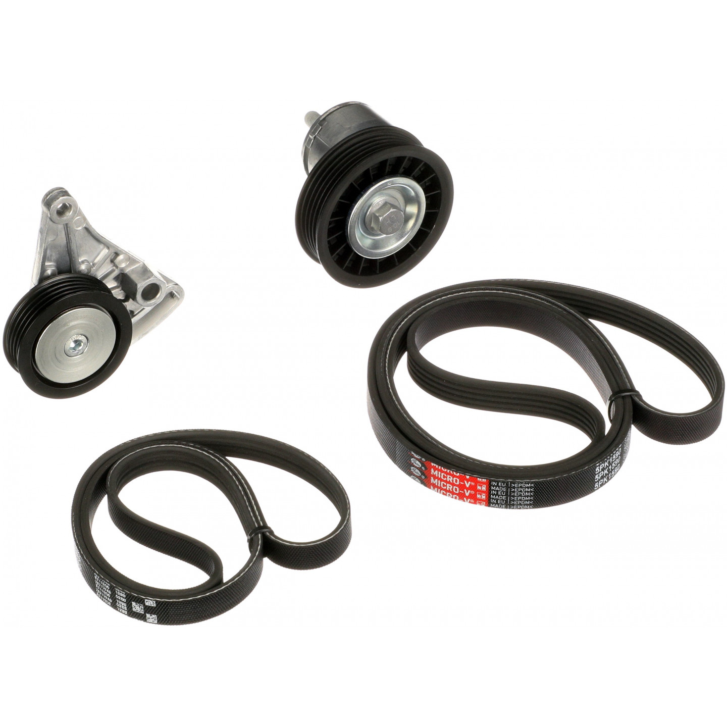 Sada žebrovaných klínových řemenů GATES K015PK1590