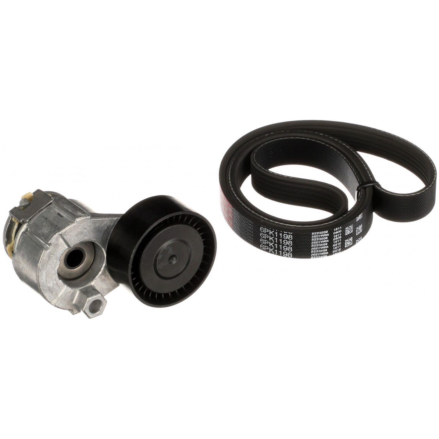 Gates Kit Micro-V K016PK1198 – Cinghia Scanalata E Componenti Per Trasmissione Auto, Qualità OE