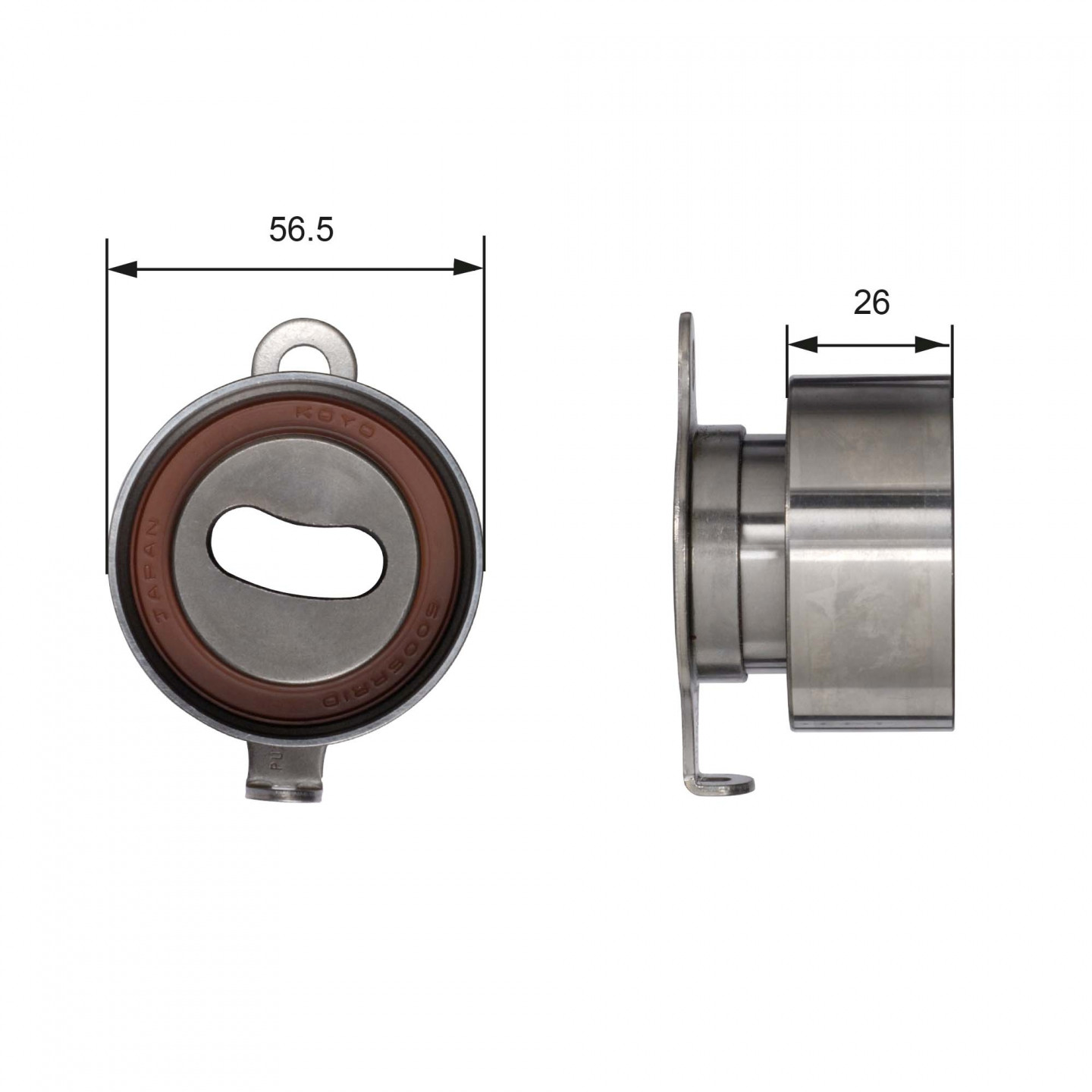Spanrol, distributieriem GATES T41011