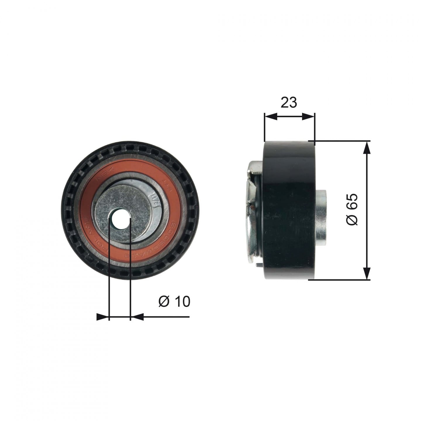 Spanrol, distributieriem GATES T43228