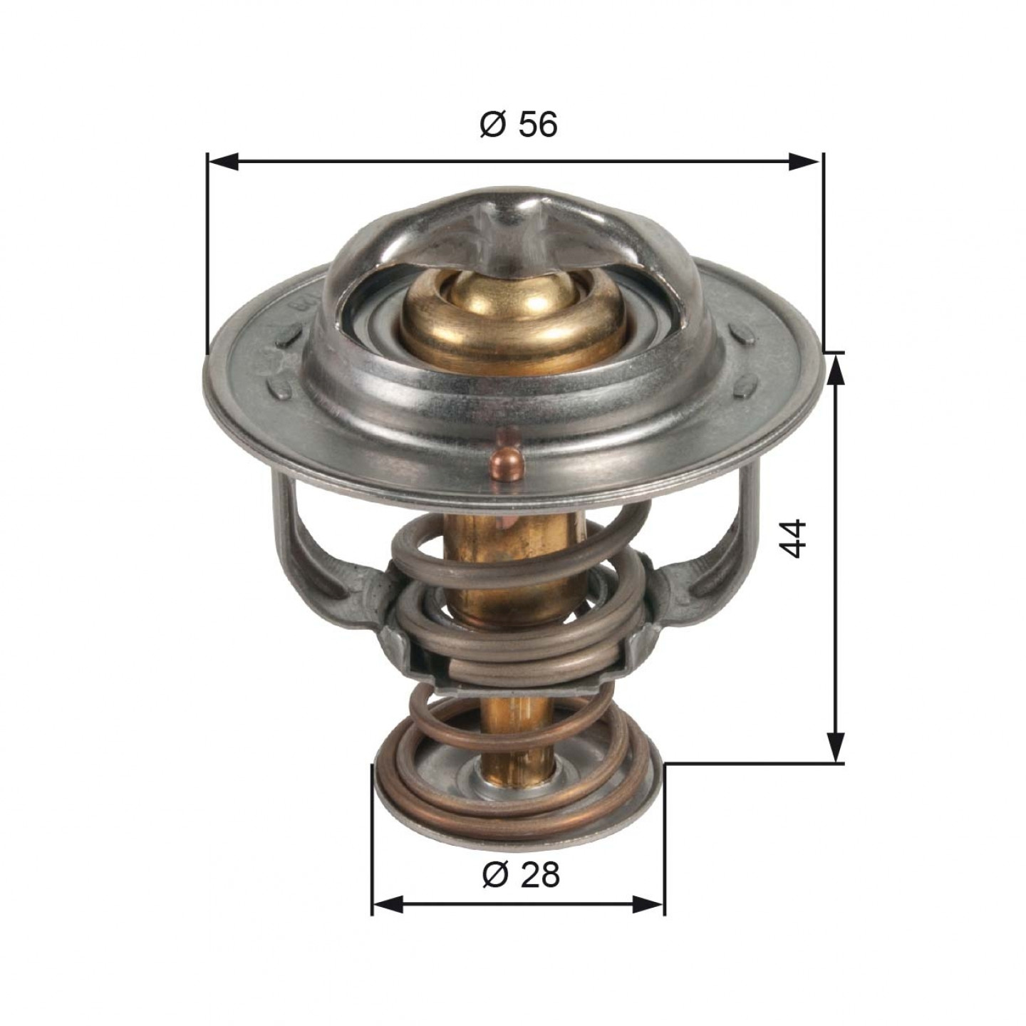 Termostat, chladivo GATES TH48982G1