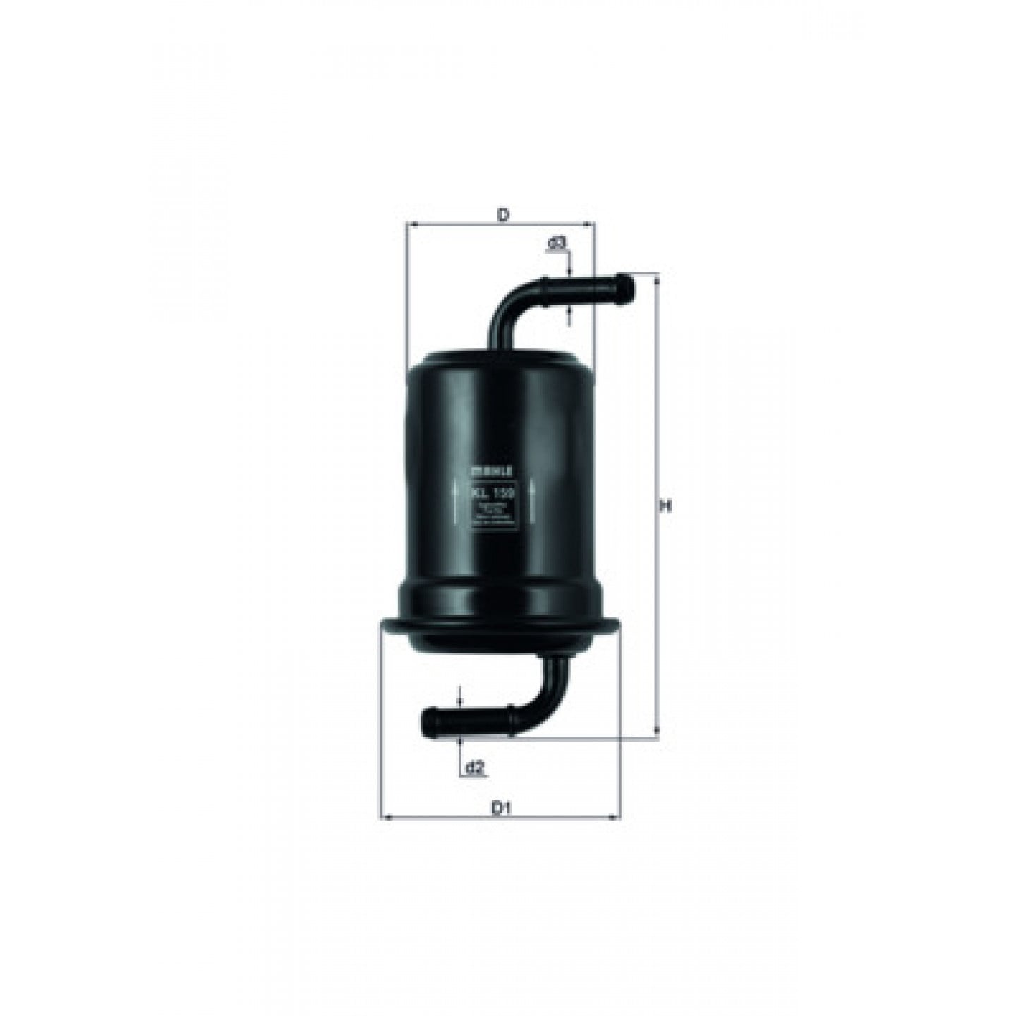 Filtro combustible KNECHT KL 159