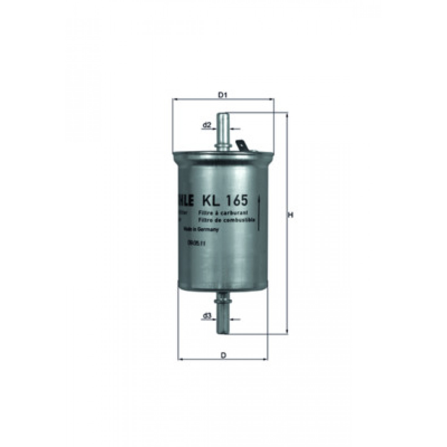 Kraftstofffilter KNECHT KL 165