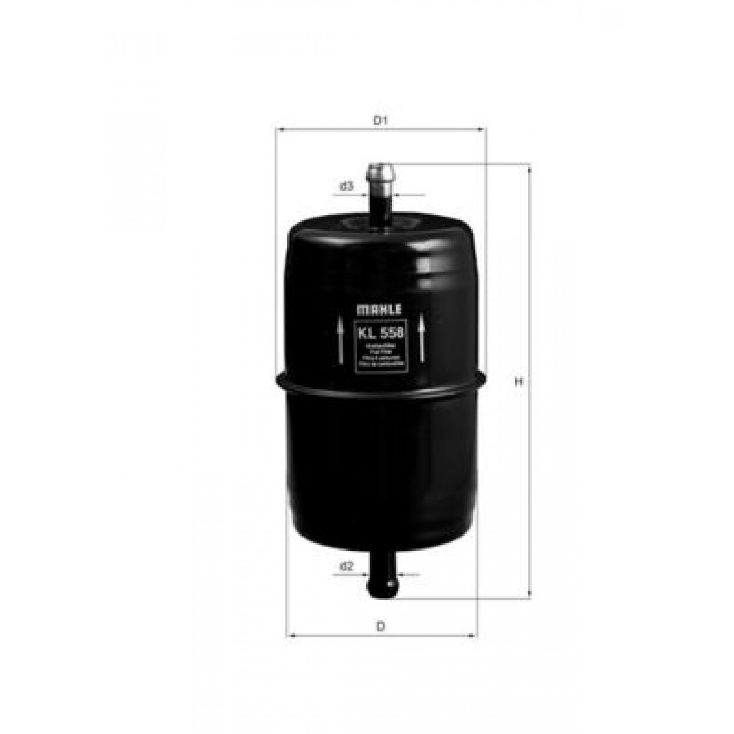 Filtro combustible KNECHT KL 558