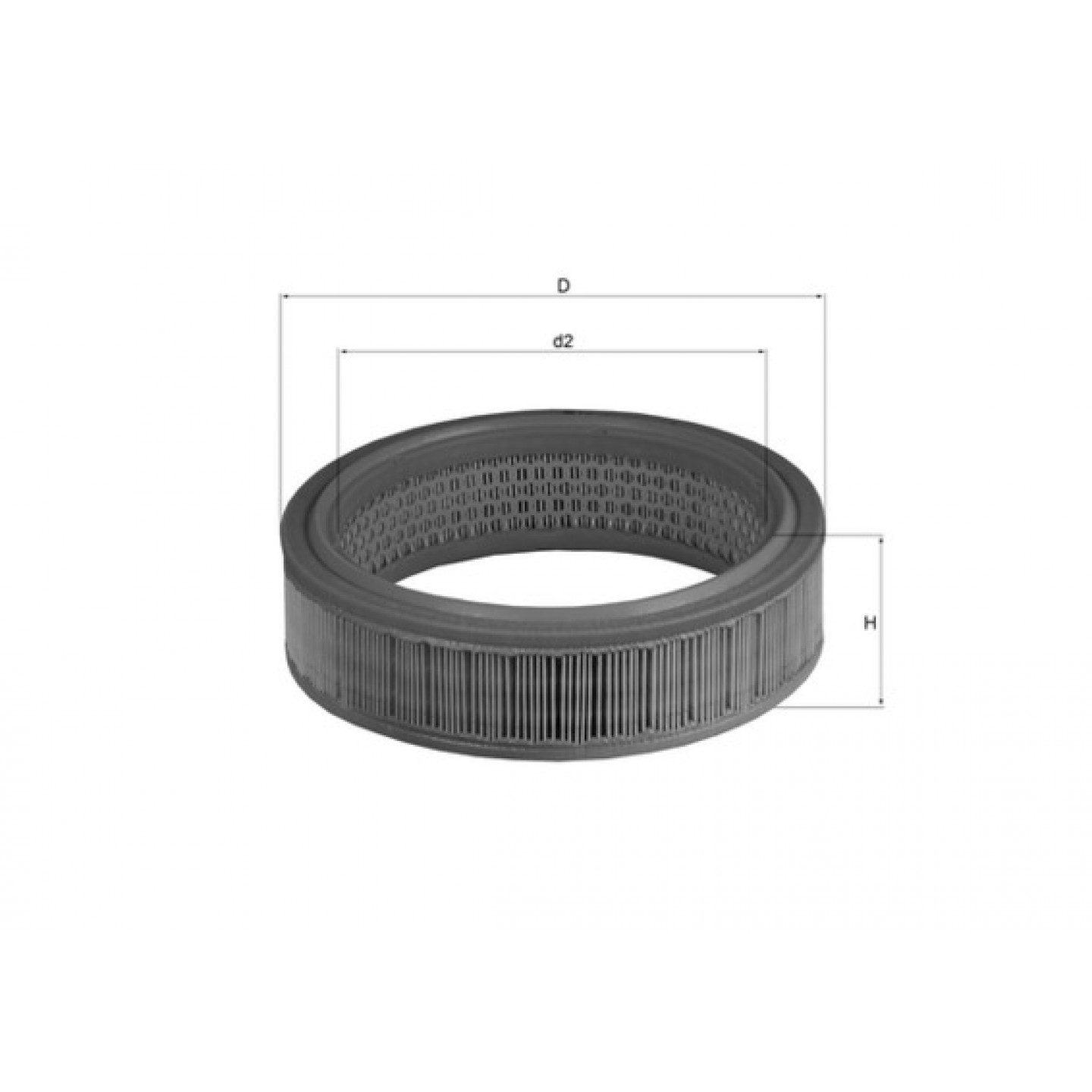 Luchtfilter KNECHT LX 158
