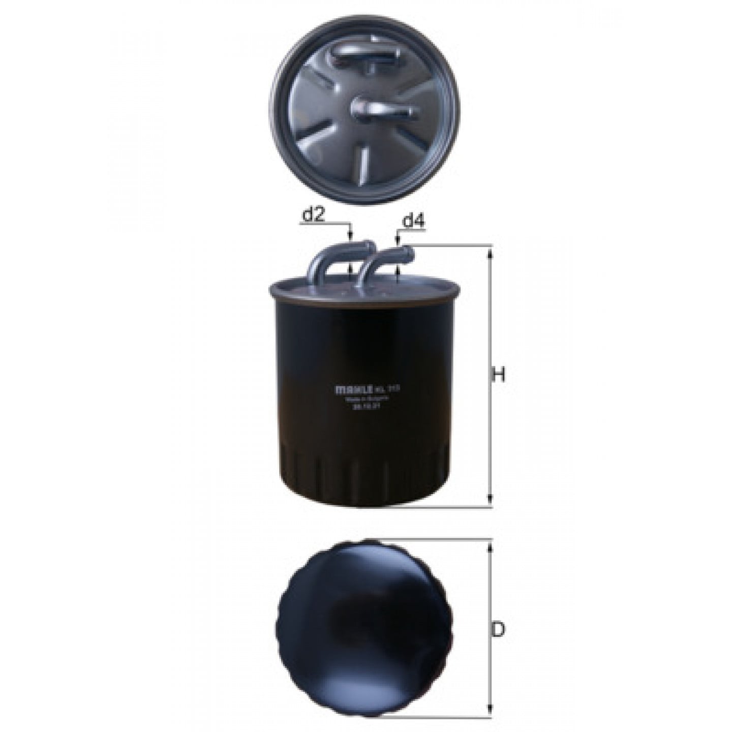 Filtro combustible KNECHT KL 313
