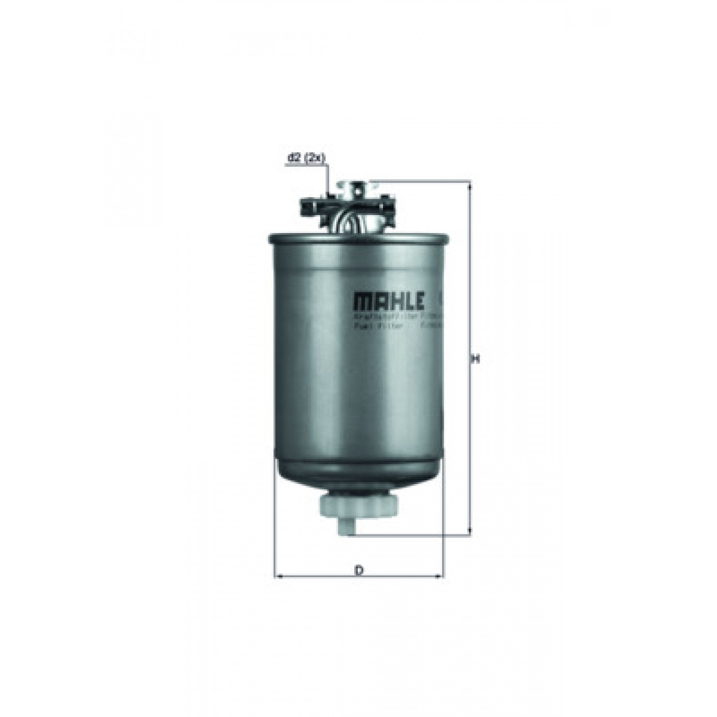 Filtro combustible KNECHT KL 77