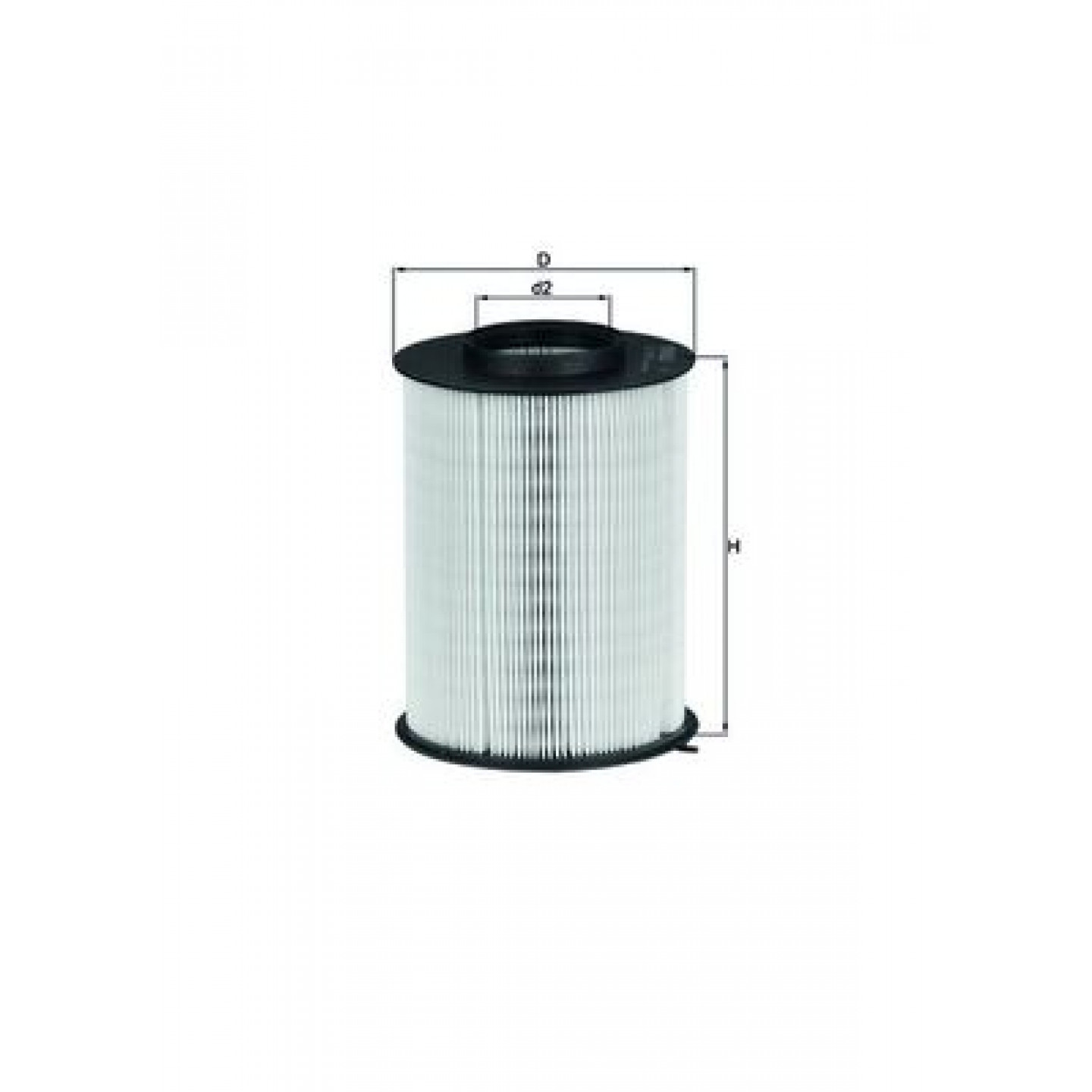 MAHLE LX 343 Filtro aria Cartuccia filtro