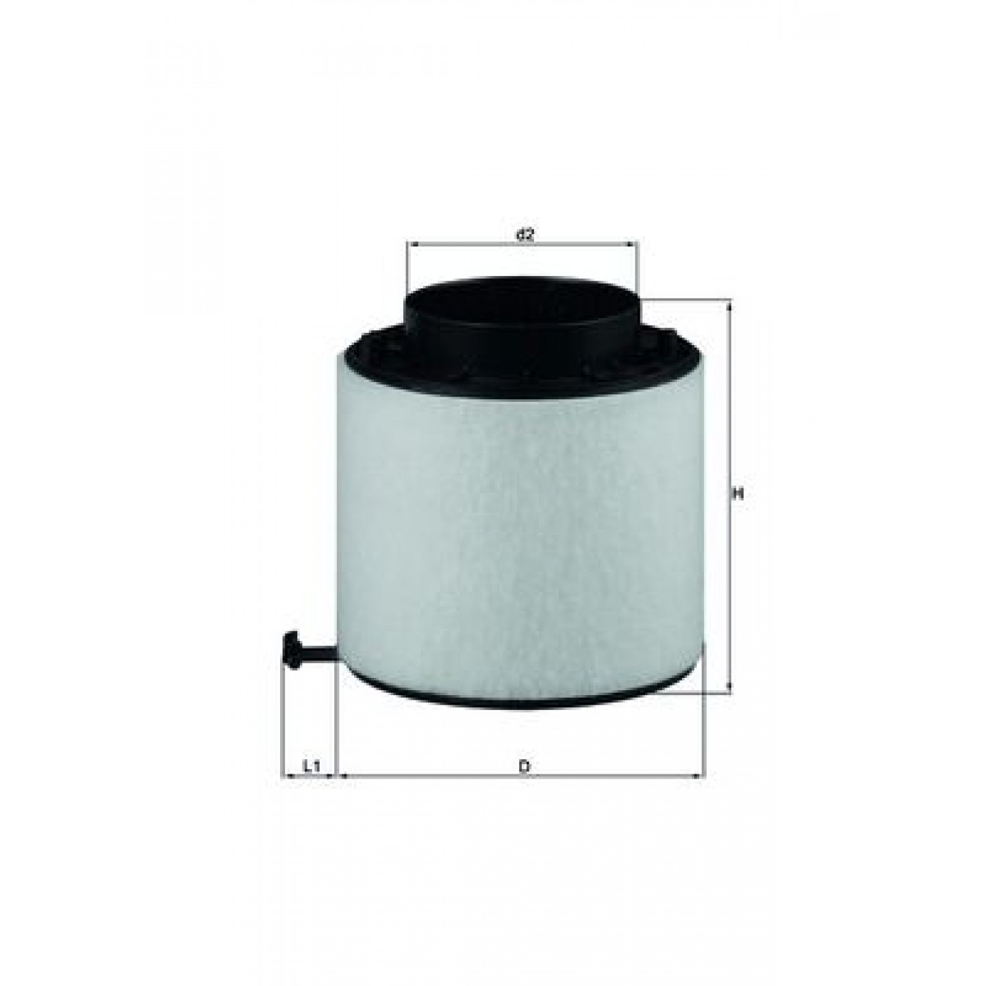 Luchtfilter KNECHT LX 2092D