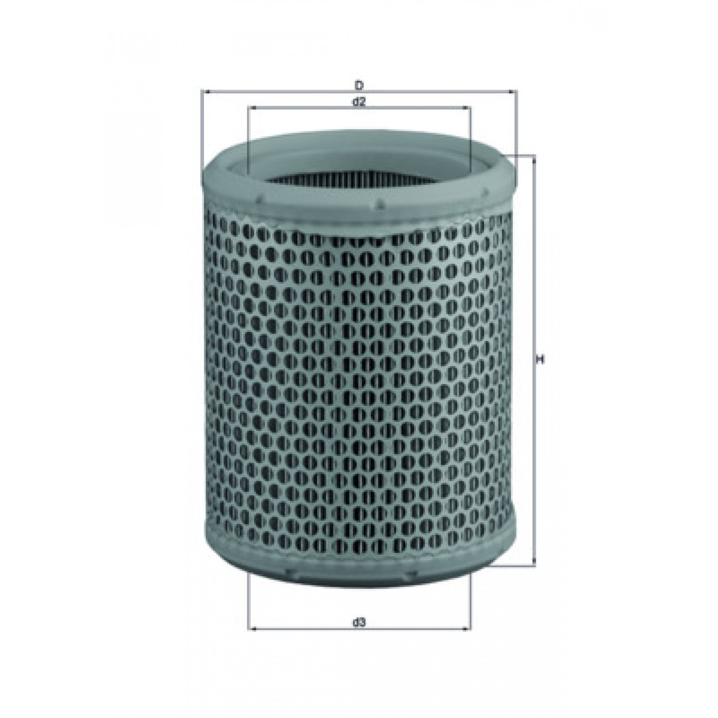 Air Filter KNECHT LX 384 - Trodo.com